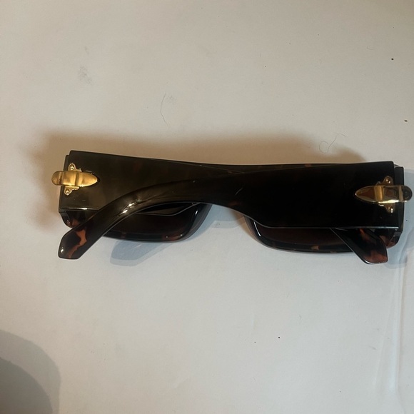 Giselle Flat Top Narrow Rectangle 90 shades tortoise - Picture 7 of 7